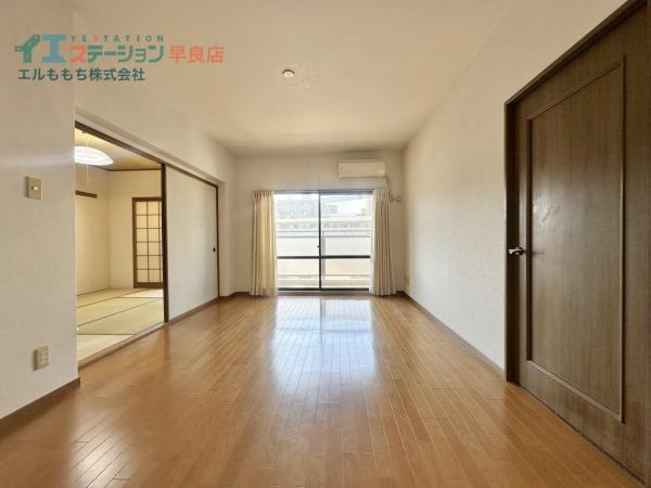 KBCマンションユーハイム百道 リビング 