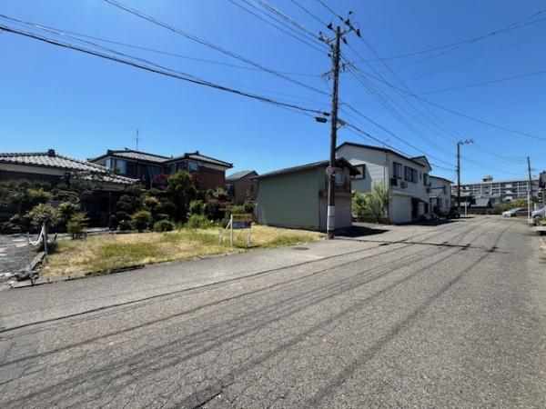 秋葉区程島 現地土地写真 