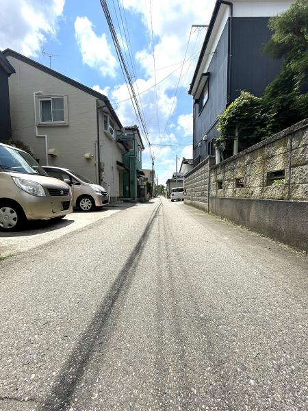 東区山木戸6丁目 前面道路含む現地写真 