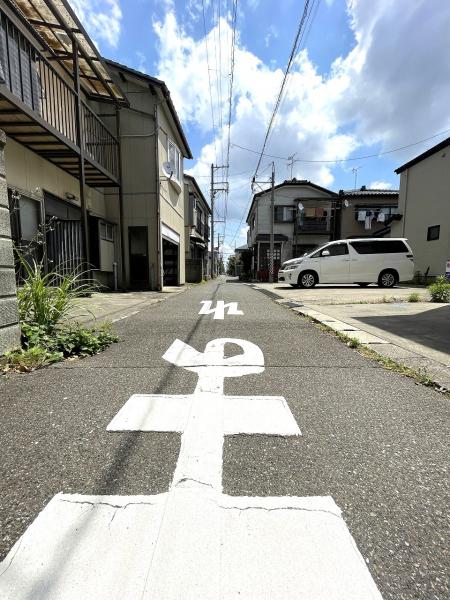 東区山木戸6丁目 前面道路含む現地写真 