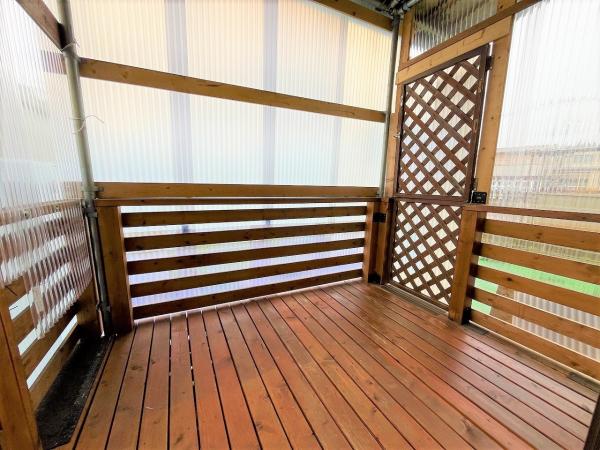 長岡市城岡1丁目 バルコニー 