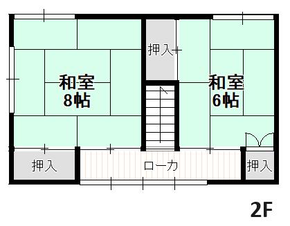 三条市福島新田 間取り図 