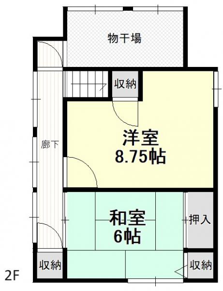 三条市石上2丁目 間取り図 