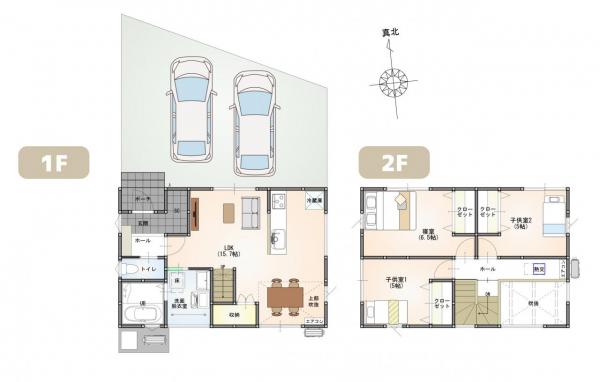 三条市林町 間取り図 
