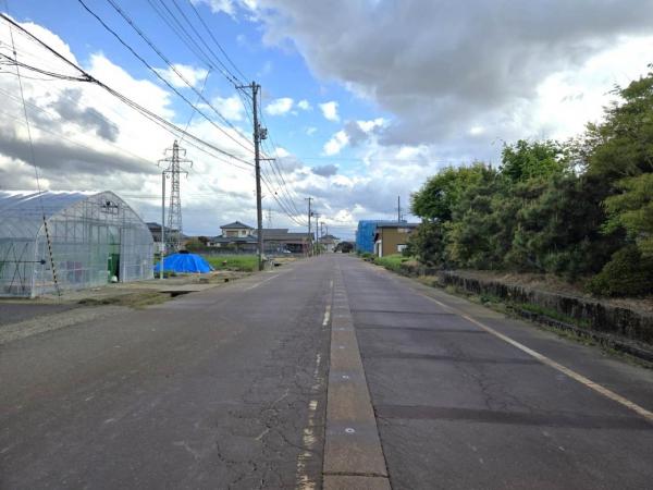 燕市杉柳 前面道路含む現地写真 