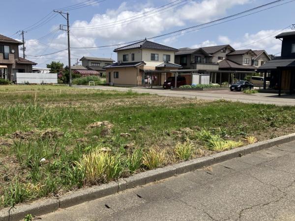 燕市下諏訪 現地土地写真 