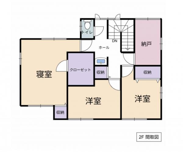 長岡市天下島 間取り図 