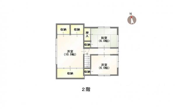 新発田市御幸町2丁目 間取り図 