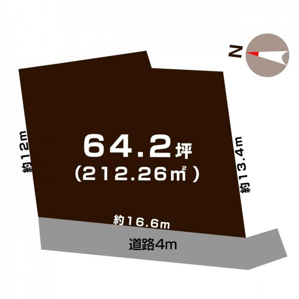 土地 新潟市東区寺山１丁目 JR白新線東新潟駅 1,380万円