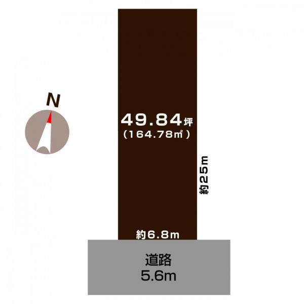 土地 新潟市東区向陽３丁目 JR白新線大形駅 1,280万円
