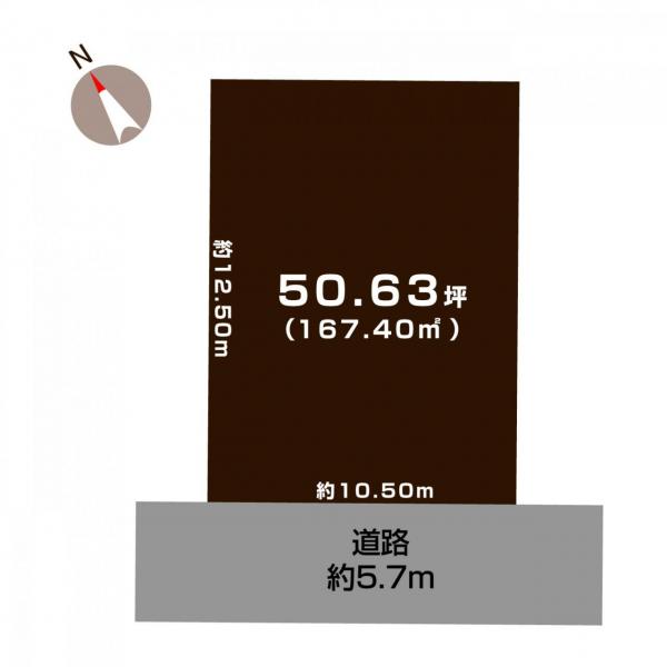 土地 長岡市長倉２丁目 JR信越本線長岡駅 798万円