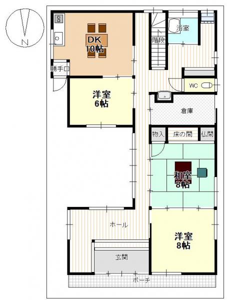 燕市燕 間取り図 