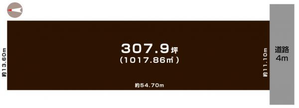 土地 三条市月岡２丁目 JR信越本線三条駅 498万円