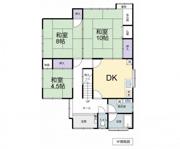 長岡市下々条町 間取り図 