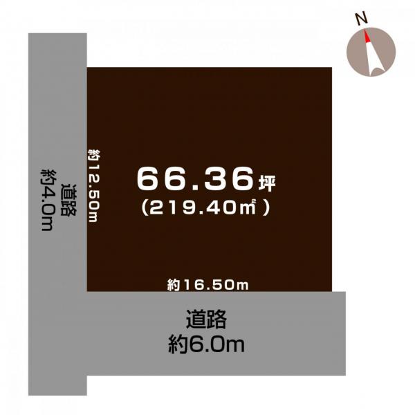 土地 長岡市住吉１丁目 JR信越本線長岡駅 1,128万円