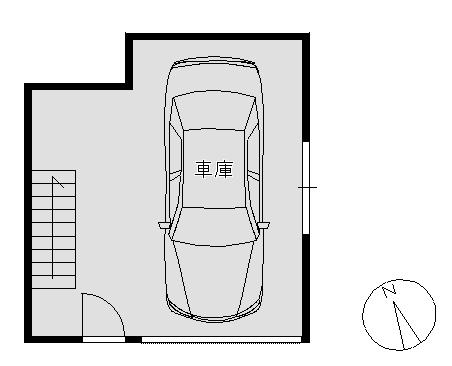 加茂市若宮町1丁目 間取り図 