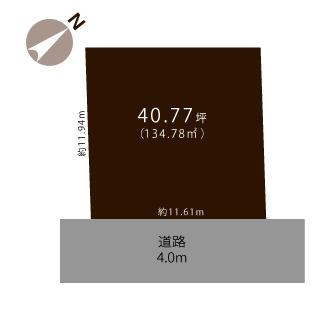 土地 加茂市寿町 JR信越本線加茂駅 350万円