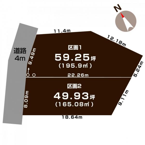 土地 新潟市東区下山２丁目 JR白新線大形駅 700万円～770.4万円