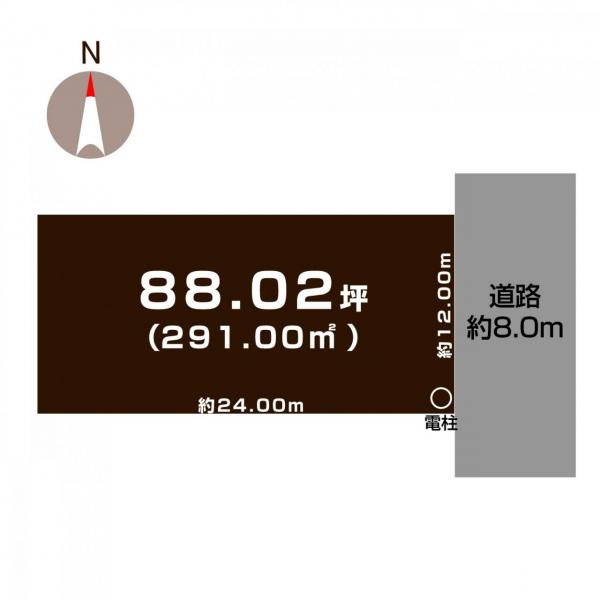 土地 長岡市来迎寺 JR信越本線来迎寺駅 758万円