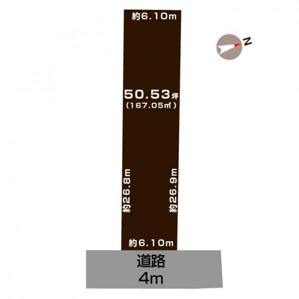 土地 新潟市秋葉区小須戸 JR信越本線矢代田駅 290万円