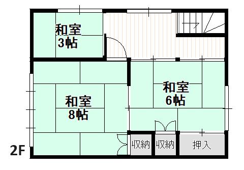 三条市石上3丁目 間取り図 