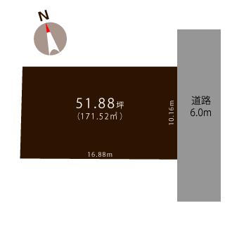 土地 三条市猪子場新田 JR信越本線東光寺駅 337.2万円