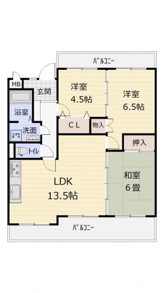 中古マンション 名古屋市天白区笹原町 名古屋市桜通線野並駅 1130万円
