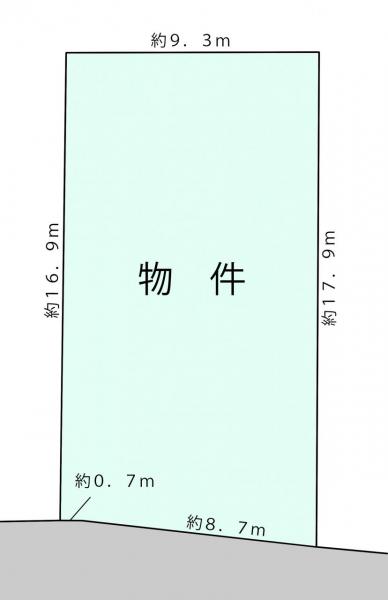 土地 名古屋市守山区大字中志段味字吉田洞 名鉄瀬戸線尾張旭駅 930万円