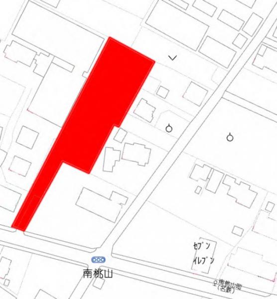 春日井市桃山町 区画図 