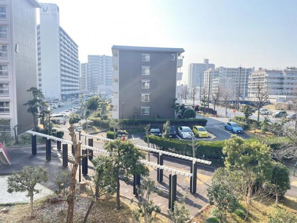 牛巻団地5号棟 住戸からの眺望写真 