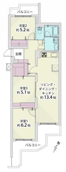 中古マンション 名古屋市千種区南明町１丁目 名古屋市東山線覚王山駅 2,180万円