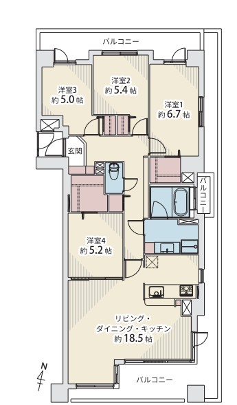 中古マンション 名古屋市緑区鹿山２丁目 名古屋市桜通線鳴子北駅 2,980万円