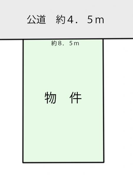 瑞穂区本願寺町 区画図 