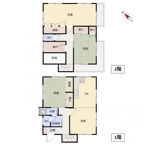 中古戸建 岡山市北区谷万成1丁目 吉備線備前三門駅 1100万円