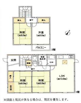 中古戸建 岡山市南区西紅陽台1丁目 宇野線迫川駅 1540万円