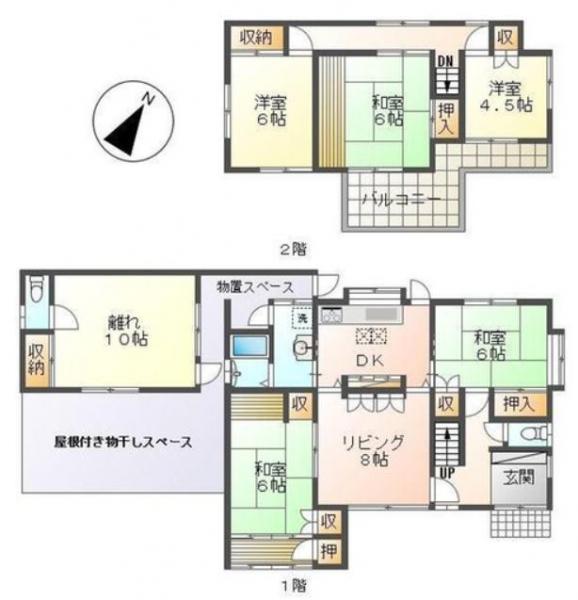中古戸建 倉敷市連島町矢柄 山陽本線倉敷駅 1850万円