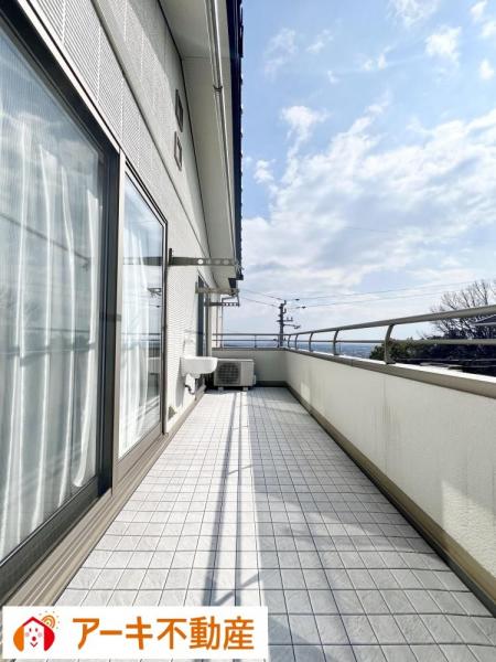 岡山市中区円山 バルコニー 