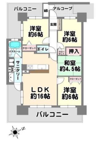 中古マンション 岡山市中区国富1丁目 岡山電軌東山本線東山駅 3,280万円