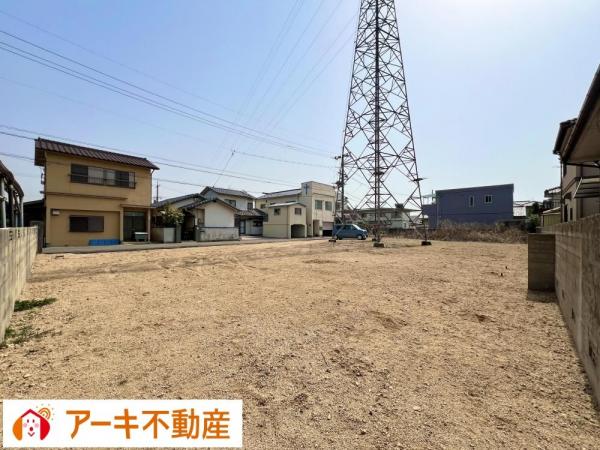 岡山市中区湊 現地土地写真 