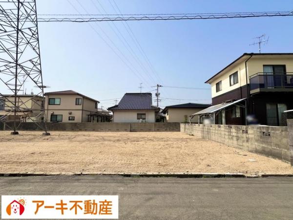 岡山市中区湊 現地土地写真 