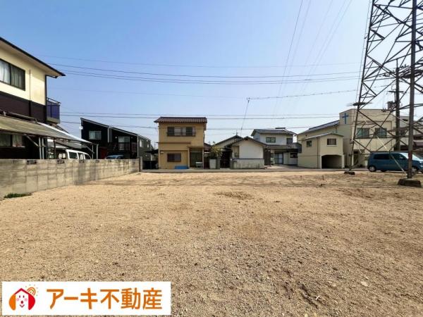 岡山市中区湊 現地土地写真 