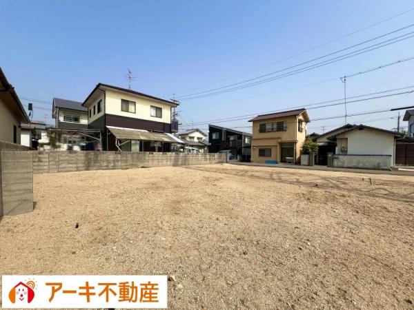 岡山市中区湊 現地土地写真 