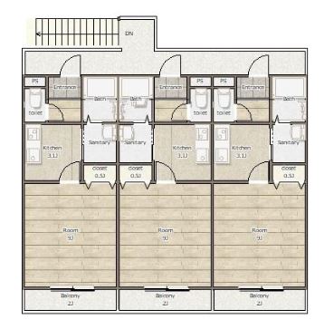 アパート 岡山市中区関 山陽本線高島駅 6,350万円
