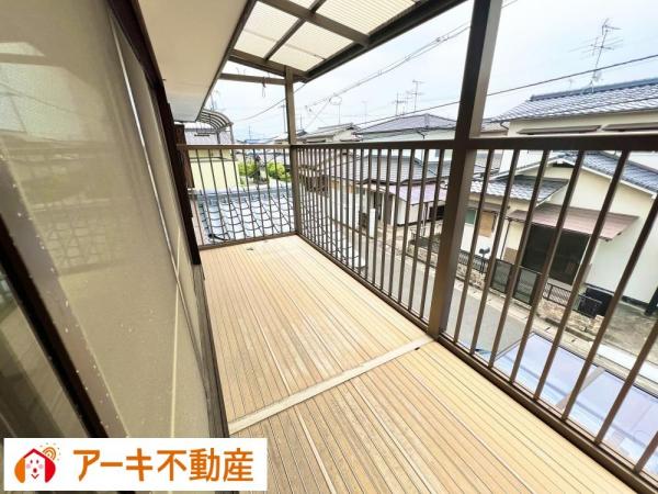 岡山市中区関 バルコニー 