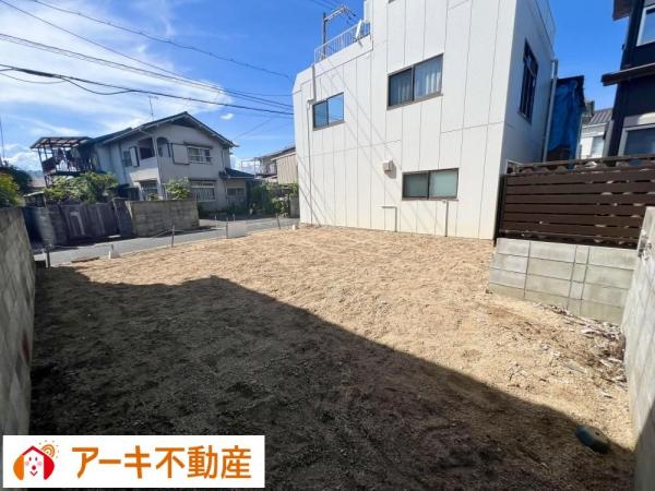 岡山市中区新京橋 現地土地写真 