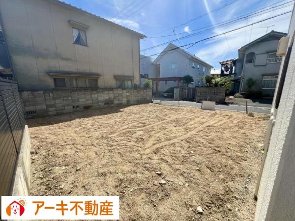 岡山市中区新京橋 現地土地写真 