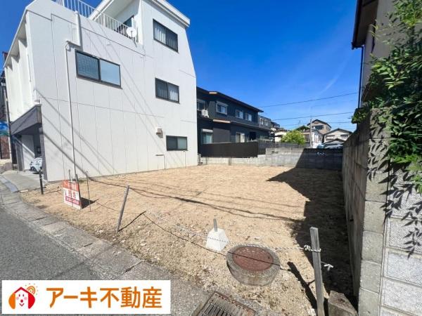 岡山市中区新京橋 現地土地写真 