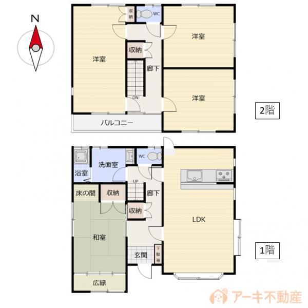 中古戸建 岡山市東区金田 JR赤穂線西大寺駅 1,080万円