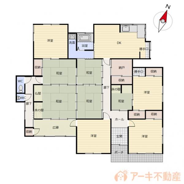 中古戸建 岡山市北区玉柏 JR津山線玉柏駅 830万円