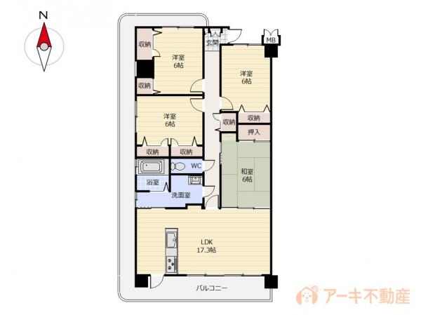 中古マンション 岡山市中区兼基 JR山陽本線東岡山駅 1,890万円